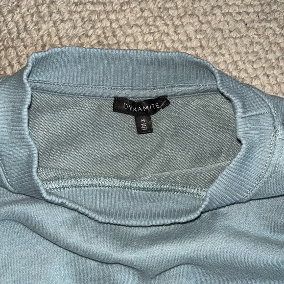 Dynamite Blue Crewneck Sweater - Picture 2 of 4